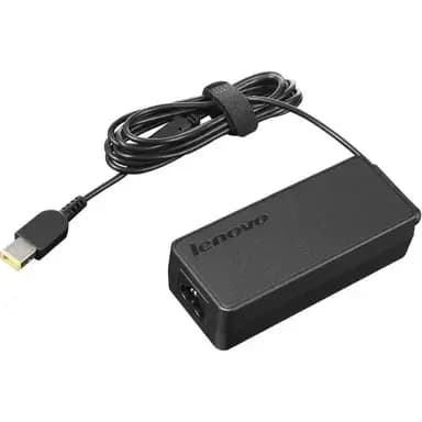Употребявано оригинално заряднo за Lenovo 65W - правоъгълна букса