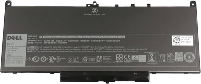Реновирана оригинална батерия за лаптоп:
DELL Latitude E7270
DELL Latitude E7470