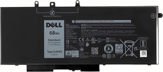 Реновирана оригинална батерия за лаптоп :
DELL Latitude 14 5490,
15 5580, 15 5590, 5280, 5288, 5480, 5488, 5491, E5280, E5288, E5480, E5580, DELL Precision 15 3520, 3520