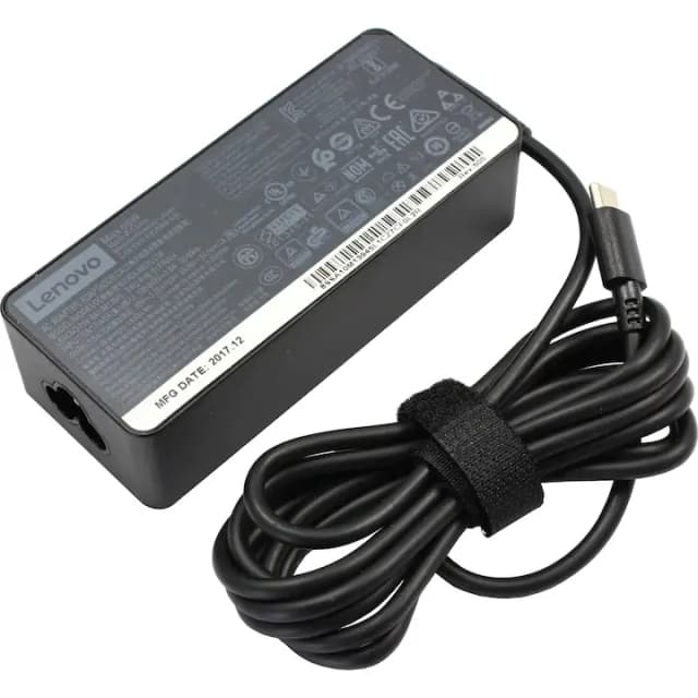 Употребявано оригинално заряднo за Lenovo 65W, Type-C / USB-C