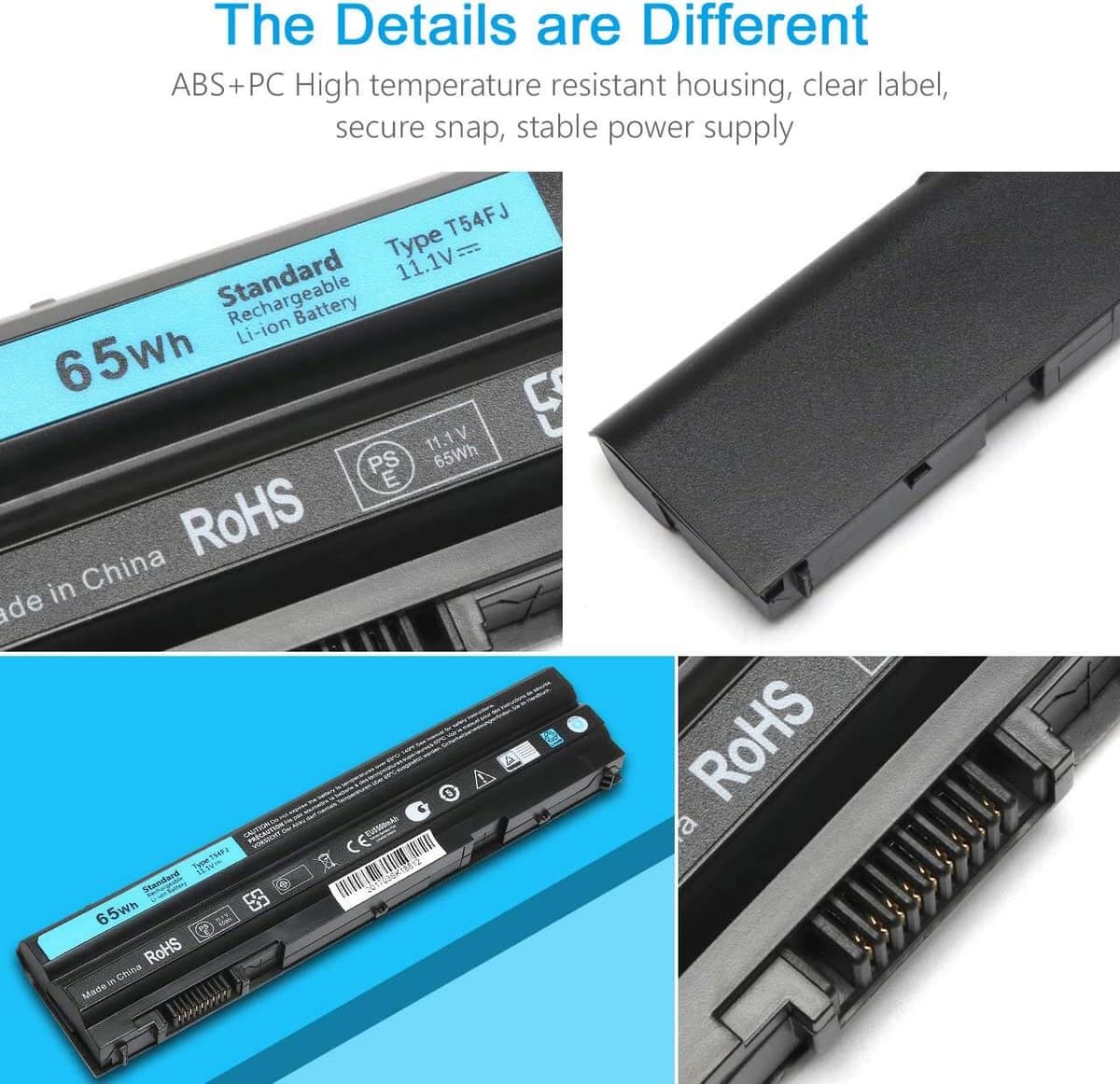 Refurbished-original-battery-for:-DELL-Latitude-E5420-DELL-Latitude-E5430-DELL-Latitude-E5520-DELL-Latitude-E5530-DELL-Latitude-E6420-DELL-Latitude-E6430-DELL-Latitude-E6440-DELL-Latitude-E6520-DELL-Latitude-E6530-DELL-Latitude-E6540-DELL-Vostro-3460-DELL-Vostro-3560-side-view