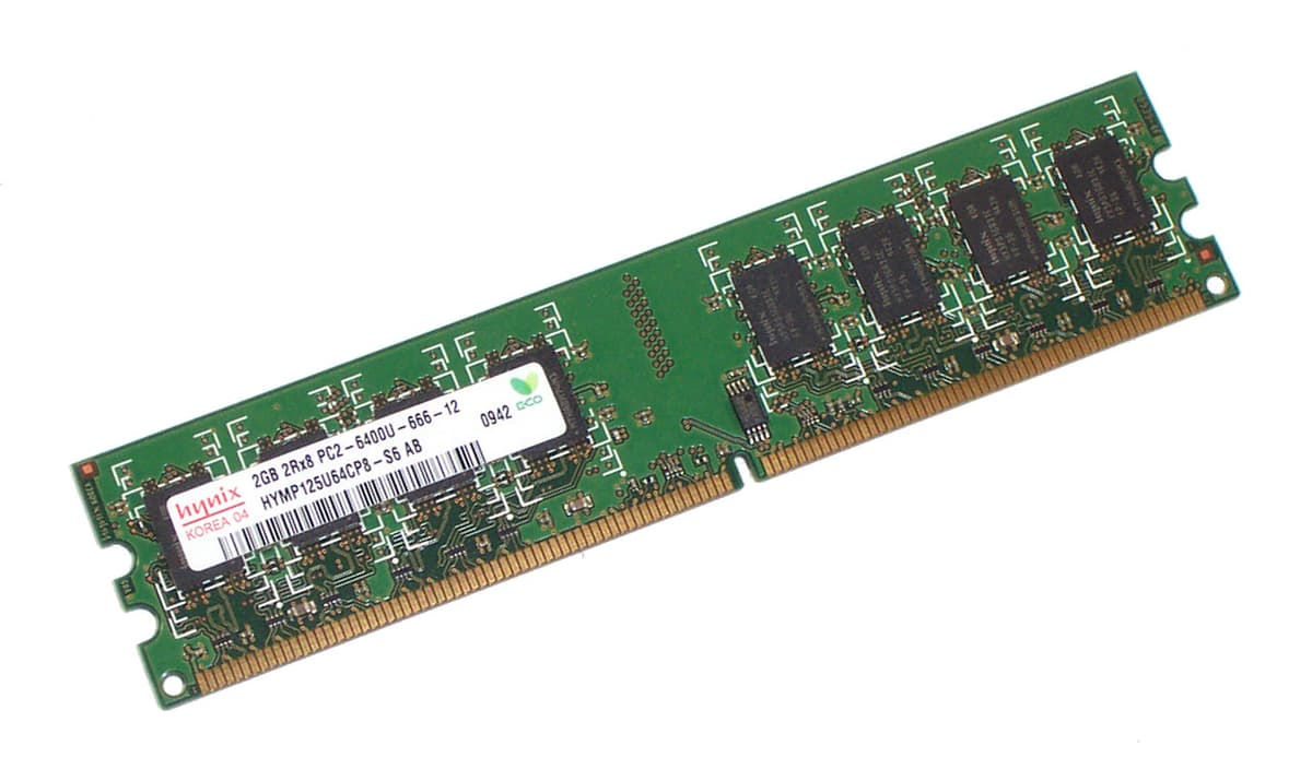 Памет-за-работна-станция-ECC-Unbuffered-DDR2-2GB-667/800-MHz-front-view