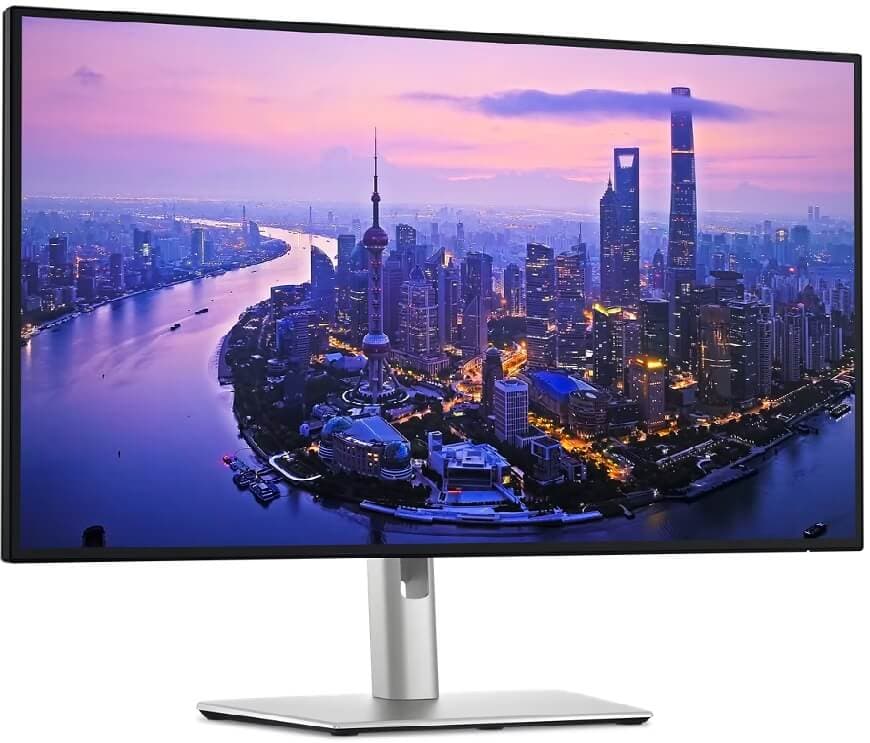 Dell-U2725QE-UltraSharp-27"-4K-Thunderbolt-Hub-Monitor-side-view
